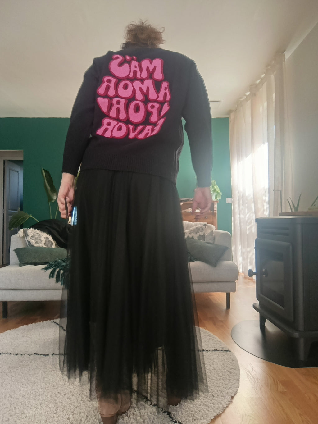 ALBAN - Gilet oversize Mas Amor