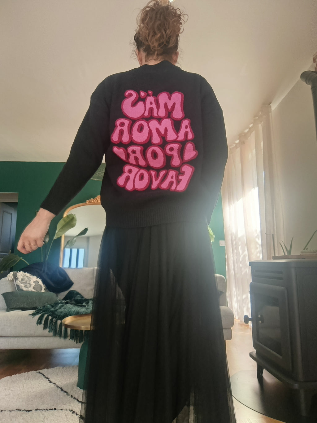 ALBAN - Gilet oversize Mas Amor